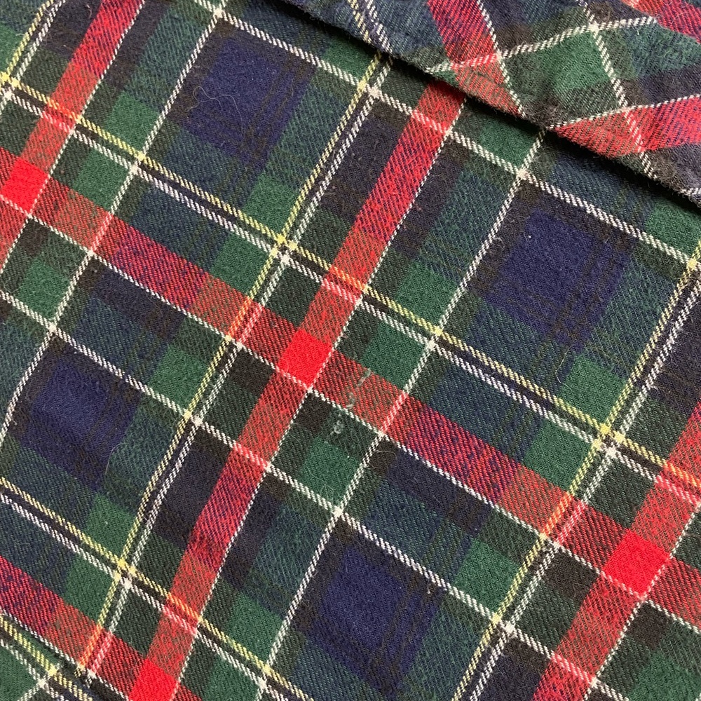 Vintage Wrangler Western Plaid Pearl Snap button down shirt - Picture 8 of 9